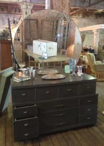 At Bella with her awesome mirror!